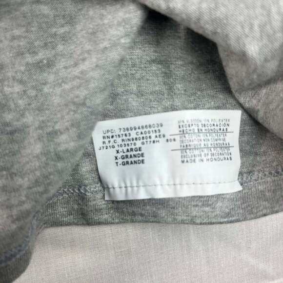 Champion Men's Gray Extra Large Long Sleeved T-Shirt - Picture 5 of 10